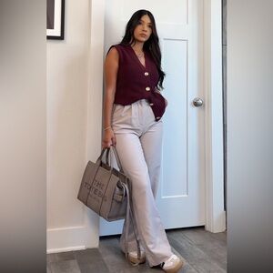 Sloane Tailored Wide Leg Pant